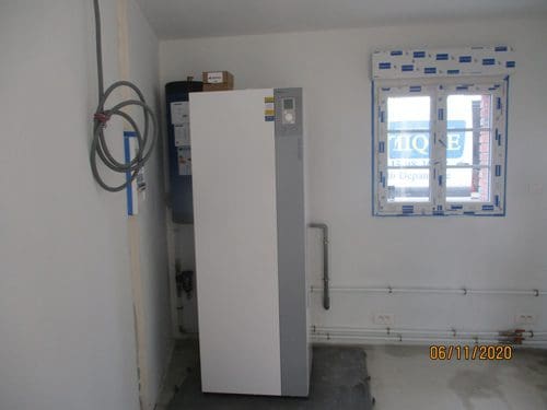 Nouveau système intérieur - PAC air/eau à Sahurs